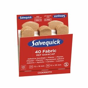 Textilplaster Salvequick 6444 6x40 stk
